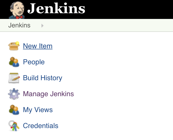 Jenkins New Item